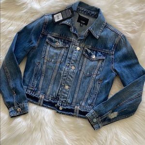 Hudson Triple Waistband Denim Jacket